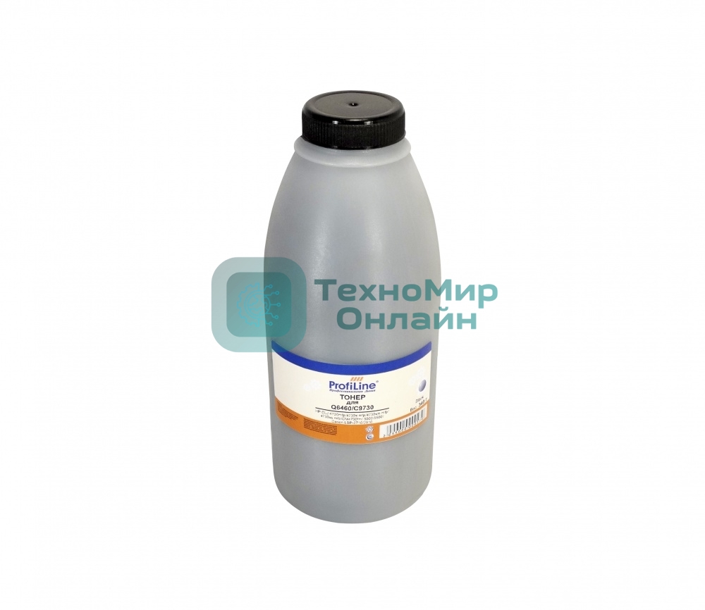 Тонер PL-Q2670/Q6460/Q6470/C9700/C9730/CE250/CE260/CE740/CB400 для HP CLJ 3500/3550/3700/4730/5500/5550/3600/3800/CP3505/1500/2500/2550/2820/2840/3525/5220/5225/4005/4025/4525 Canon LBP-2710/2810/2500 черный 340 гр ProfiLine Фасовка РФ