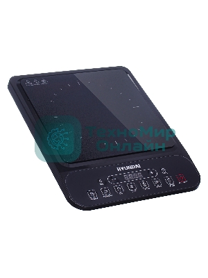 Плита настольная электрическая Hyundai HYC-0101 черный эмаль (настольная)