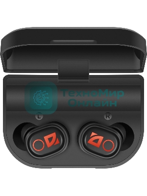 Наушники TWS Defender Twins 639 черный, внутриканальные, Bluetooth, до 4 ч