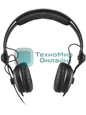 Проводные наушники Sennheiser HD 25 PLUS черный, накладные, Jack 3.5 мм