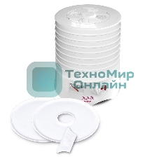 Сушилка для овощей и фруктов Мастерица EFD-0903VM + 2 поддона д/пастилы и лопатка