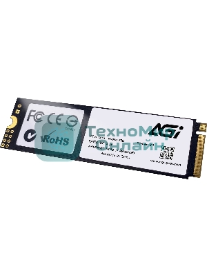 Накопитель SSD AGI AGI1T0G43AI818, 1Tb, PCIe 4.0 x4, M.2 2280, NVMe, R/W 4700/2800