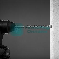 Бур по бетону Matrix, 10 x 160 мм, SDS PLUS c крестовой пластиной