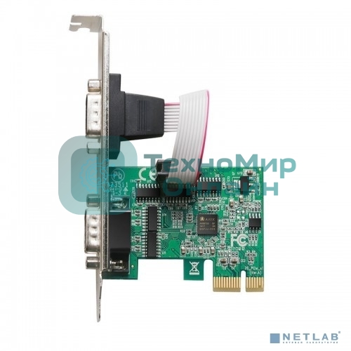 Контроллер KS-is KS-575 PCIe COM RS232 x 2