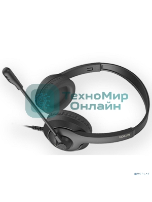 Гарнитура A4Tech Fstyler FH100U чёрный, проводная