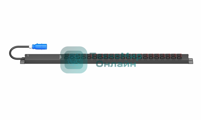 Блок распределения питания SMARTWATT PDU P-series 0U-B-1P16A-SMB-21C13-21C39-UL-3M-IEC309