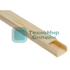 Кабель-канал 20х10 L2000 пластик ЭЛЕКОР сосна IEK CKK10-020-010-1-K34
