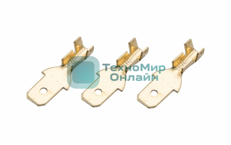 Клемма плоская Rexant штекер 4.8 мм 0,5-1.5 мм² (РП-п 1.5-(4.8))