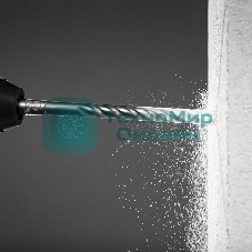 Бур по бетону Matrix, 10 x 160 мм, SDS PLUS c крестовой пластиной