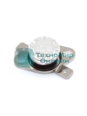 Термостат биметаллический KSD301 10А/45 С нормально разомкнутый
