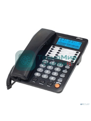 Телефон проводной Ritmix RT-495 черный