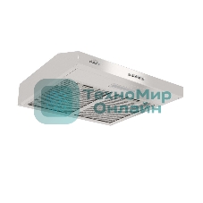 Вытяжка подвесная Elikor ECO XS 60 серебристая, 59.5 см, 400 куб. м/ч, 55 дБ