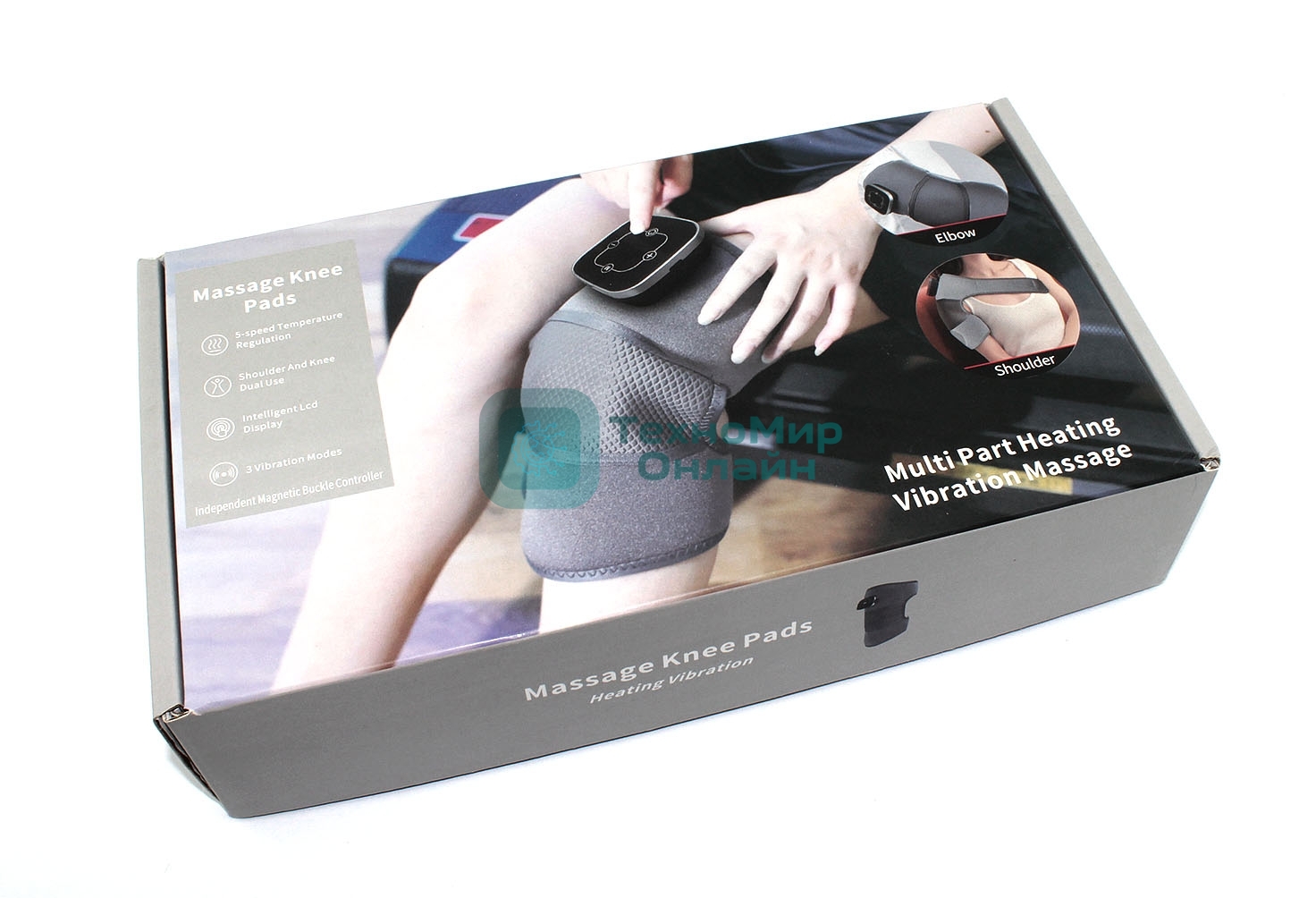 Массажер лимфодренажный для колена беспроводной с подогревом L88