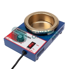 Паяльная ванна Rexant, модель R100, 300 Вт, ø 100 мм, 200-480 °C