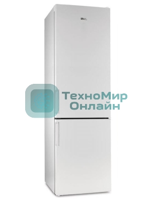 Холодильник Stinol STN 200 белый двухкамерный 249/75л морозилка снизу, No Frost