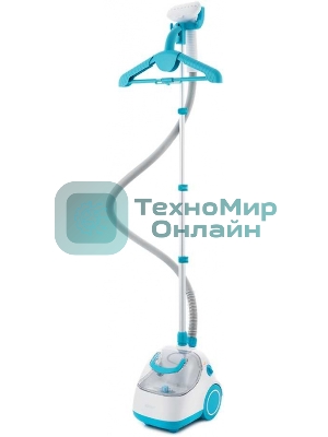 Отпариватель Kitfort КТ-957 белый/бирюзовый, 1500 Вт, 25 г/мин, 1900 мл