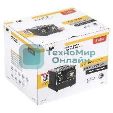 Стабилизатор напряжения переносной IEK IVS21-1-003-13 HUB 3кВА