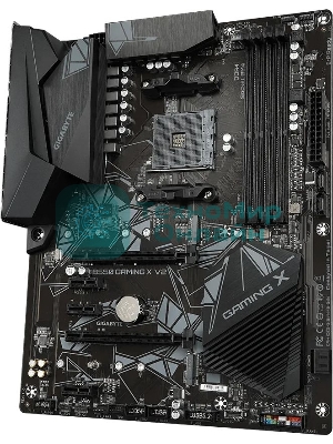 Материнская плата Gigabyte B550 GAMING X V2, AM4, AMD B550, 4xDDR4, 4xSATA, 2xM.2, 1xPCI-E 4.0 x16, 1xPCI-E 3.0 x2, 1xHDMI, 1xDVI-D, 1x 1Gb LAN, 1xUSB 3.2 Gen 2, 3xUSB 3.2 Gen 1, 2xUSB 2.0, 3x3.5 мм, 7.1, Standard-ATX