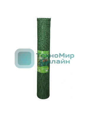 Садовая решетка Россия в рулоне 1,63x25 м, ячейка 22x22 мм - хаки 64525