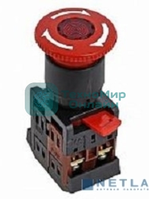 Кнопка AE-22 гриб кр. EKF pbn-ae