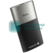 Внешний SSD Netac Z9, 1TB, USB 3.2 Gen 2 Type-C, R/W 550/480, черный