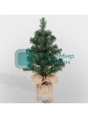 Елочка Neon-night 45 см в плетеном мешочке, ПВХ