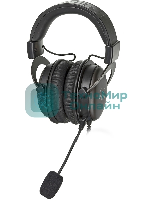 Гарнитура проводная игровая SVEN AP-G999MV с микрофоном серый (50 мм, мини-джек (стерео) O 3,5 мм (4 pin))