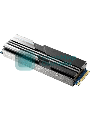 Накопитель SSD Netac NV5000, 500Gb, M.2 2280, PCIe 4.0 x4, NVMe, R/W 5000/2500, с радиатором