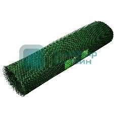 Садовая решетка Россия в рулоне 1,63x25 м, ячейка 22x22 мм - хаки 64525