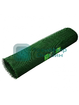 Садовая решетка Россия в рулоне 1,63x25 м, ячейка 22x22 мм - хаки 64525