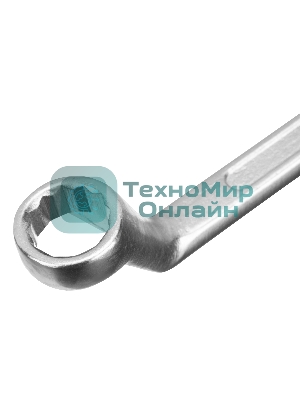 Ключ накидной коленчатый Sparta 14 х 15 мм, хромированный