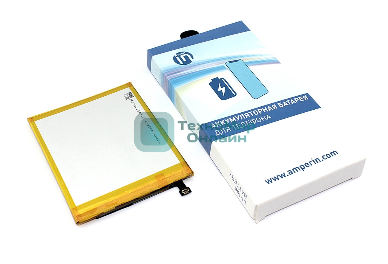 Аккумуляторная батарея Amperin для Xiaomi Redmi Note 4 (BN41) 3.7V 4000mAh