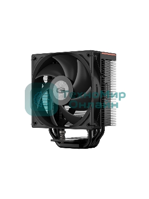 Кулер для процессора PCCooler RT500 Digital черный 120мм алюминий+медь 2200rpm 32db 4-pin 240W