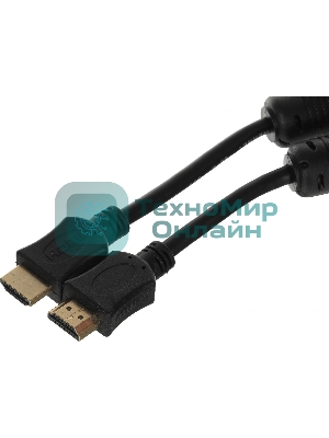 Кабель соединительный аудио-видео Premier 5-813 HDMI (m)/HDMI (m) 2м. феррит.кольца черный (5-813 2.0)