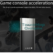 Внешний SSD Netac Z9, 1TB, USB 3.2 Gen 2 Type-C, R/W 550/480, черный