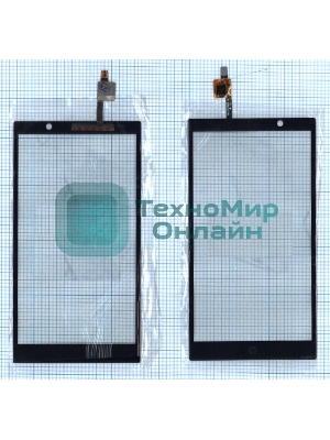 Сенсорное стекло (тачскрин) для HP Slate 6 VoiceTab, черное