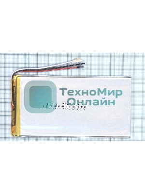 Аккумулятор Li-Pol (батарея) 3x70x155мм 3pin 3.7V/4000mAh