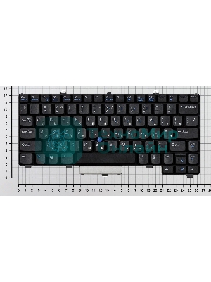 Клавиатура для ноутбука Dell Latitude D410 J5818 черная
