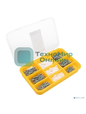 Набор саморезов и дюбелей Kranz 260 шт.