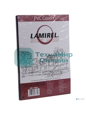 Обложки для переплета Lamirel LA-78680 A4 прозрачный (100шт)
