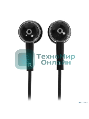 Проводные наушники Sven E-10 BK черный, внутриканальные, Jack 3.5 мм