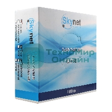 Кабель SkyNet Light UTP indoor 2x2x0,46, медный, FLUKE TEST, кат.5e, однож., 100 м, box, серый