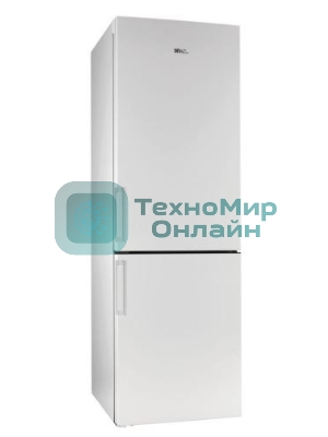 Холодильник Stinol STN 185 белый двухкамерный 227/106 л морозилка снизу