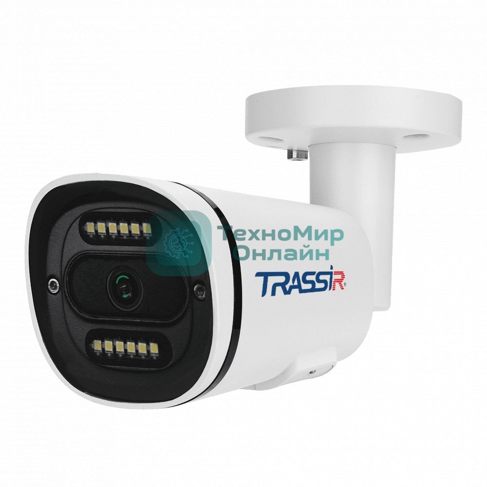 Камера видеонаблюдения IP Trassir TR-D2121CL3 4-4мм цв. корп.:белый