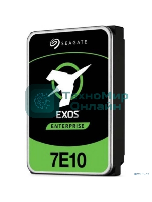 Жесткий диск SEAGATE HDD Server Exos 7E10 512E/4kn (3.5'/ 10Tb/ SAS 12Gb/s/7200rpm)