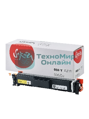 Картридж Sakura 069Y (5091C002) для Сanon, желтый, 1900к.