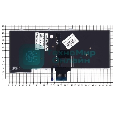 Клавиатура для ноутбука Dell Latitude E7420 черная с подсветкой без указателя