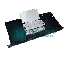 Кросс оптический LANMASTER настенный, металлический, на 8 SC адаптеров