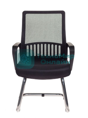 Кресло Бюрократ MC-209/B/TW-11 черный, сетка, 120 кг, механизм качания