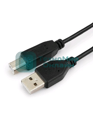 Кабель Гарнизон USB 2.0, AM/BM, 1м, пакет (GCC-USB2-AMBM-1M)